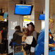 Klant op Schiphol