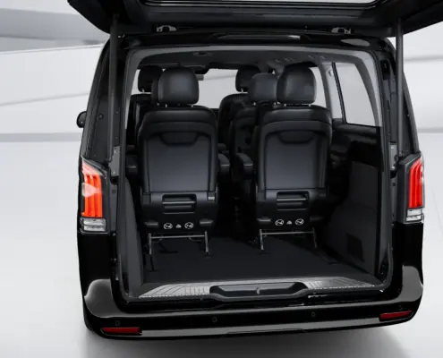 Taxibus-8-Personen-Mercedes-bagageruimte Taxibus-8-Personen-Mercedes-bagageruimte