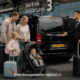 Gezin-met-kinderen-Amsterdam Airport Schiphol