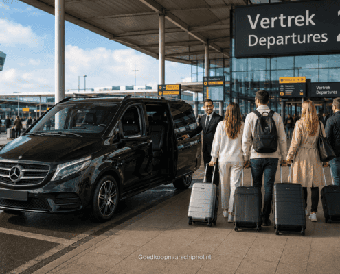 Taxibus-Mercedes-op-Schiphol